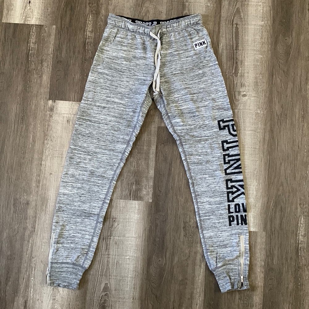 Brand New! Victoria’s Secret PINK Grey Marble Sweatpants!